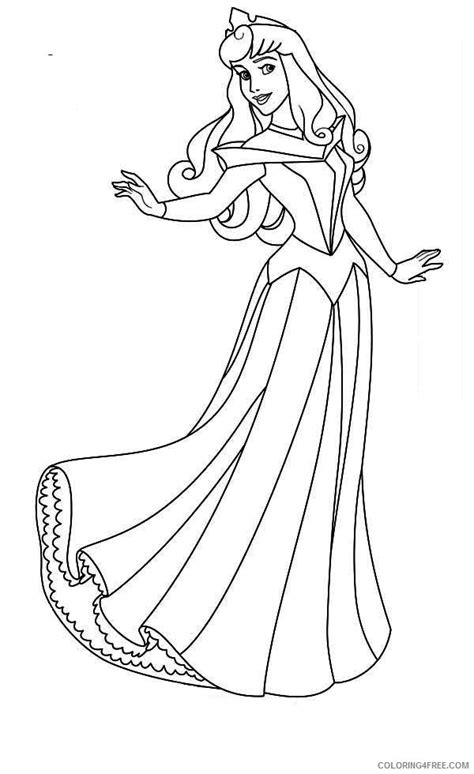 disney aurora coloring pages